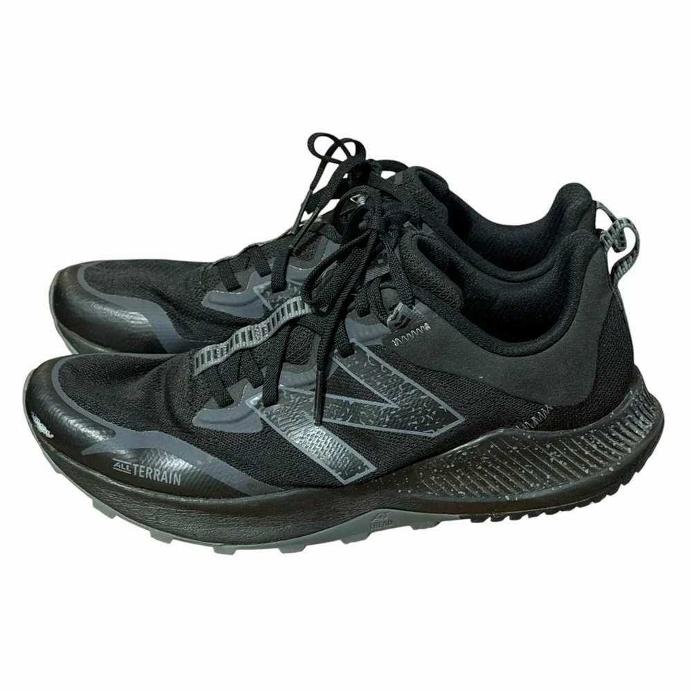 New Balance Mens DYNASOFT NITREL V4's Trail Running Shoes Sneakers Black US 12D